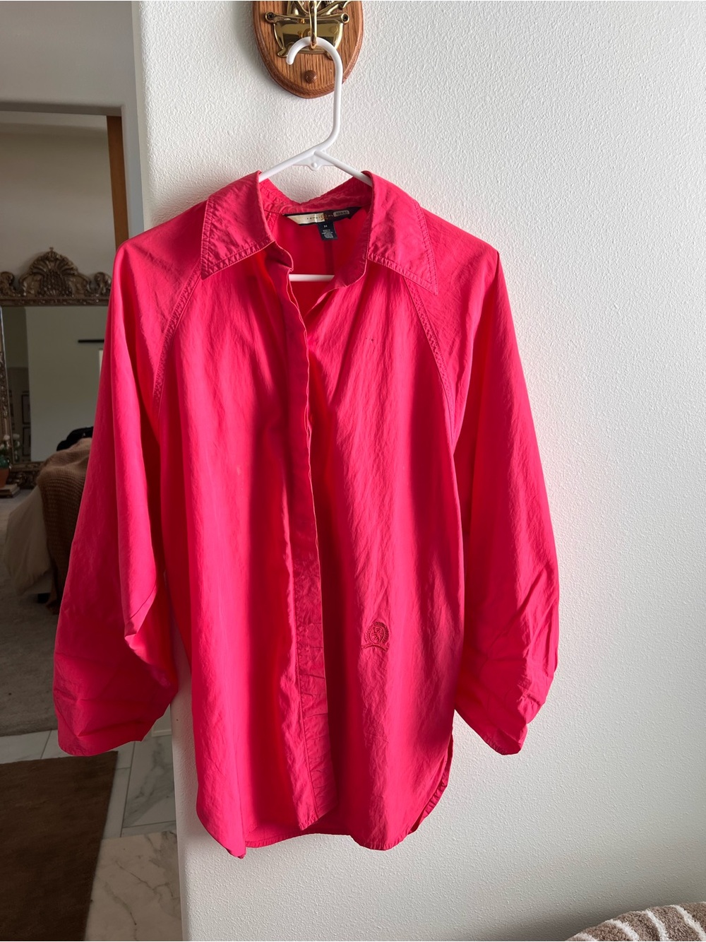Coral Tommy Hilfiger button up